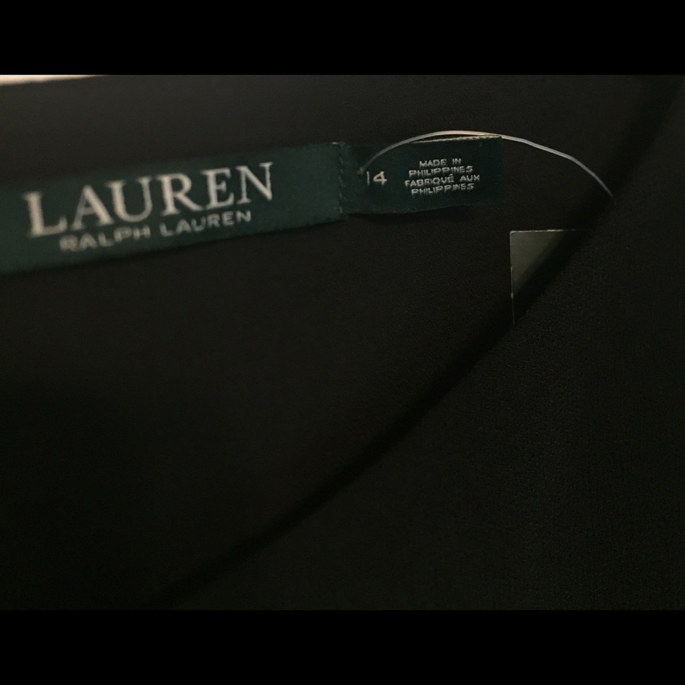 Lauren Ralph Lauren Tiered Ruffle Sleeve Dress - Picture 4 of 5